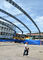 Philippinen-Stahlbasketballplatz-Halle, Metallgebäude-flexibler Entwurf