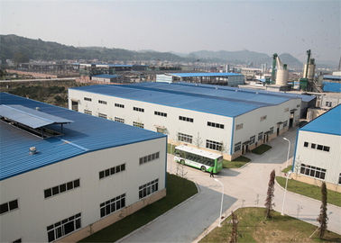 Leichter Stahl fabrizierte Gebäude, vorfabriziertes Stahllager für Arbeitskräfte