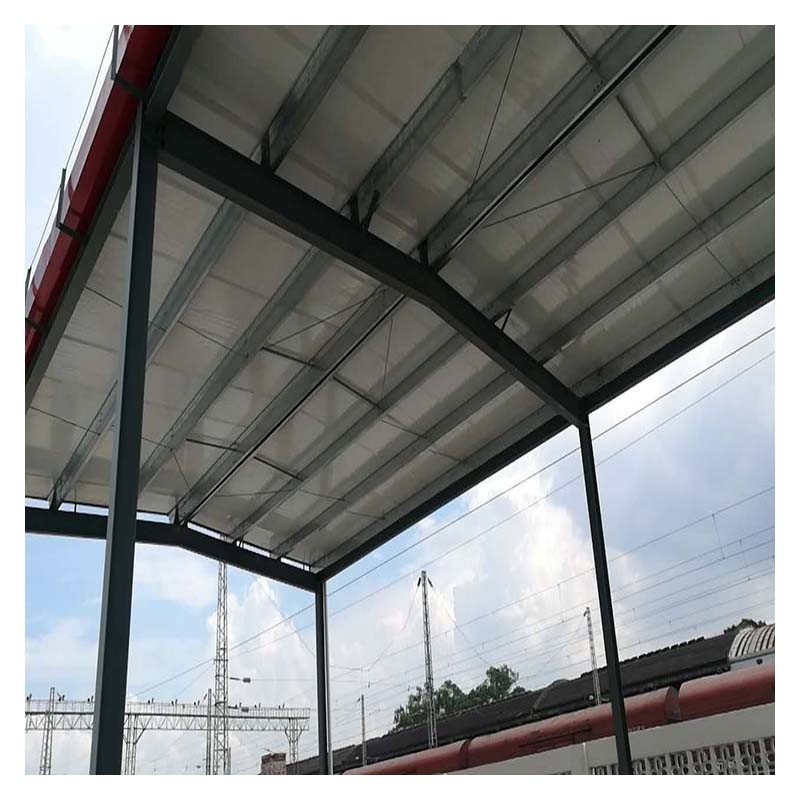 Einfache Installation Außen Stahlkonstruktion Stahlrahmen Autoschuppen Garage Hangar In China