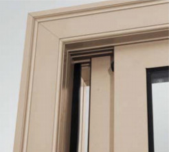 80mm Wärmedämmungsfenster aus Aluminiumlegierung eignet sich für Balkon, Küche und andere Wohnräume