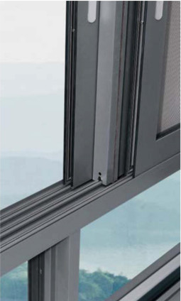 Die Wärme- und Schalldämmung Schiebefenster mit Bildschirm für Schlafzimmer, Arbeitszimmer, Balkon, etc.