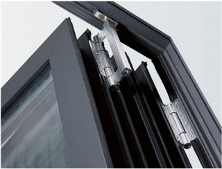 Aluminiumlegierung Klappfenster Lüftung und Wärmedämmung für Studium, Küche, Büro und andere Orte