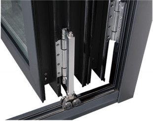 Aluminiumlegierung Klappfenster Lüftung und Wärmedämmung für Studium, Küche, Büro und andere Orte