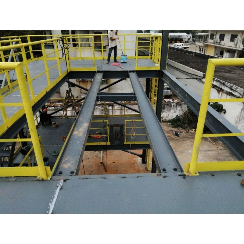 Stahlkonstruktion Mezzanine Boden Lager Innenräume Stahlplattform Mezzanine für Lager