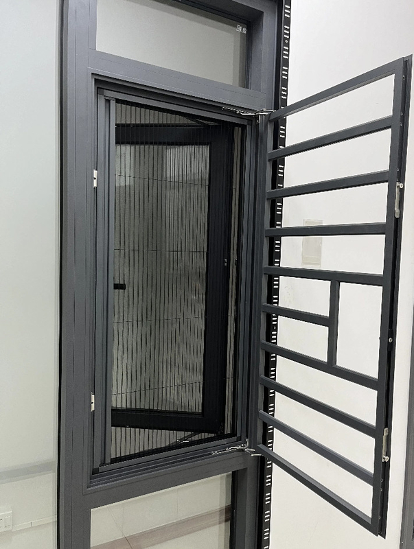 Moderne Minimalistische Fenster mit verstecktem Bildschirm, leicht zu entfernen und zu reinigen