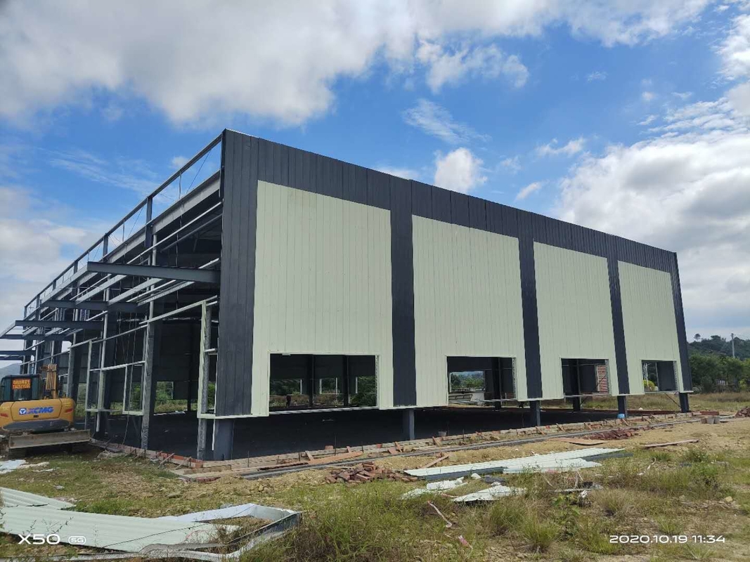 Neuartige Fertigbauten Stahlkonstruktion Baufertigfabrik