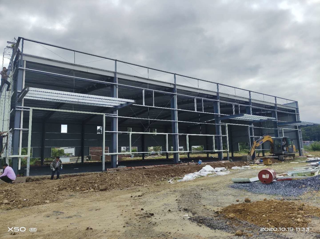Neuartige Fertigbauten Stahlkonstruktion Baufertigfabrik