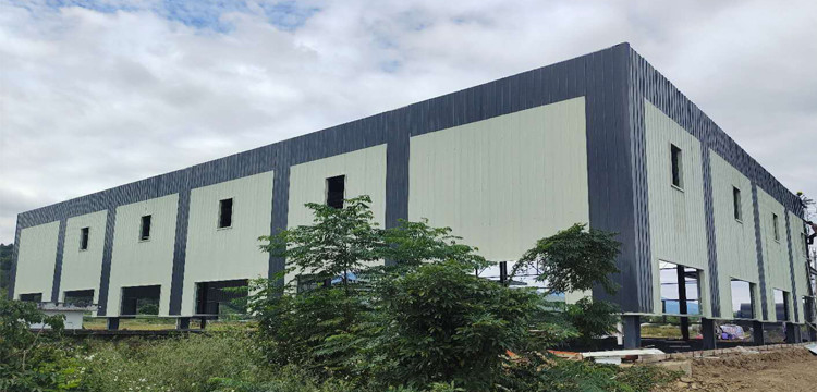 Neuartige Fertigbauten Stahlkonstruktion Baufertigfabrik