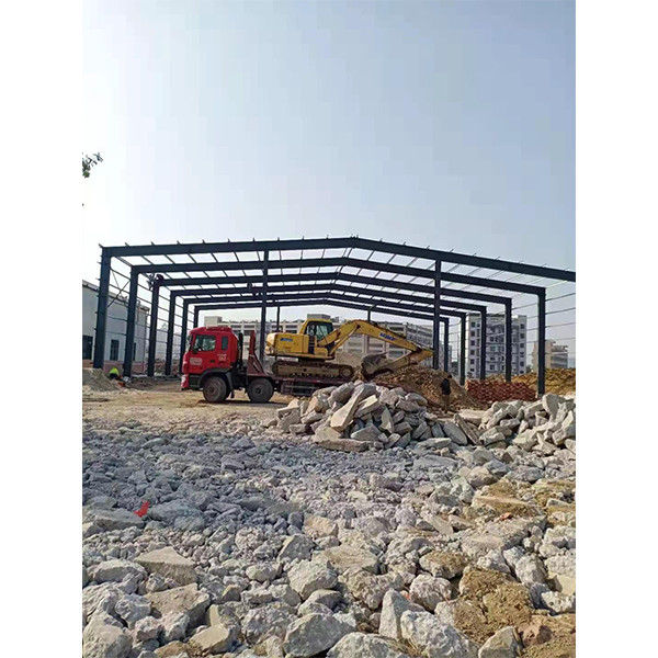 GB-Q235 Q355 0,5 mm Farbstahldachfliesen Stahlbau mit 0,5 mm Stahlblechverkleidung