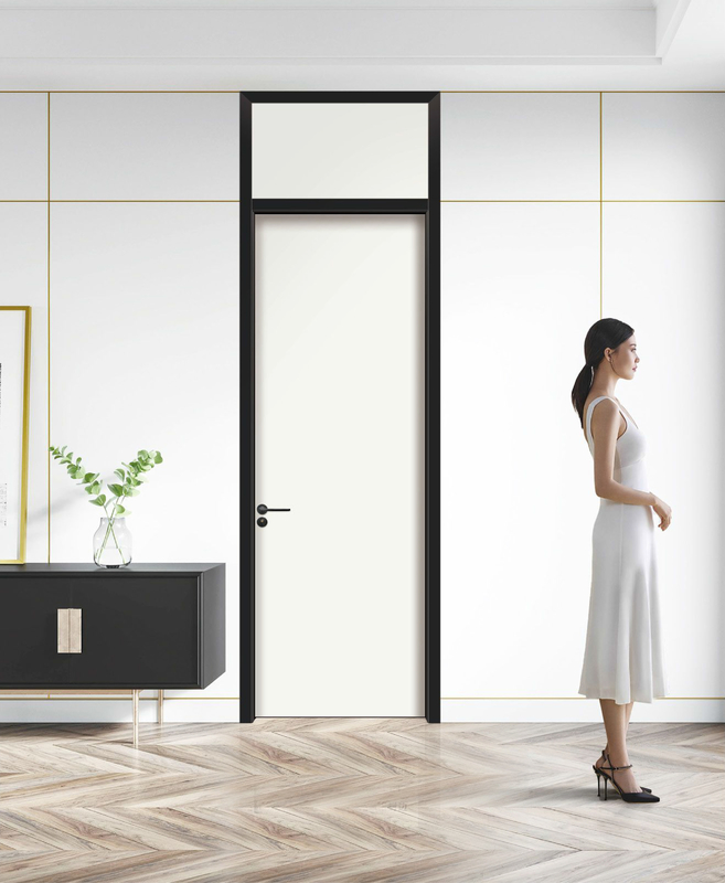 Leichte Luxus und elegante Carbon Kristall Zimmer Tür Schalldämmung, Feuchtigkeitsdichtheit und Wärmeschutz