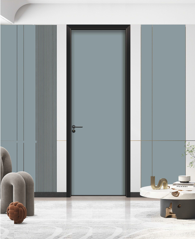Leichte Luxus und elegante Carbon Kristall Zimmer Tür Schalldämmung, Feuchtigkeitsdichtheit und Wärmeschutz